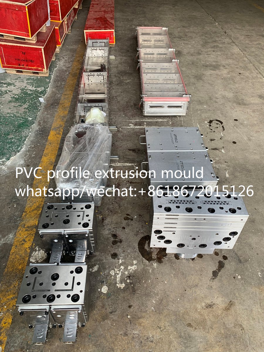 HongDaisy5's tweet image. PVC profile double cavity extrusion die/mould/tooling.                                                  Whatsapp/wechat:+8618672015126
#pvcpanel #tool #moulding #extrusion #pvcprofile #extrusionmould #extrusiondie #pvcpanelextrusionmould #extrusionline #extruder #tooling