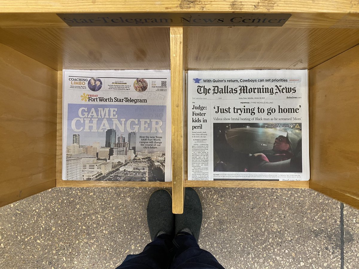 A tale of two papers. For shame.