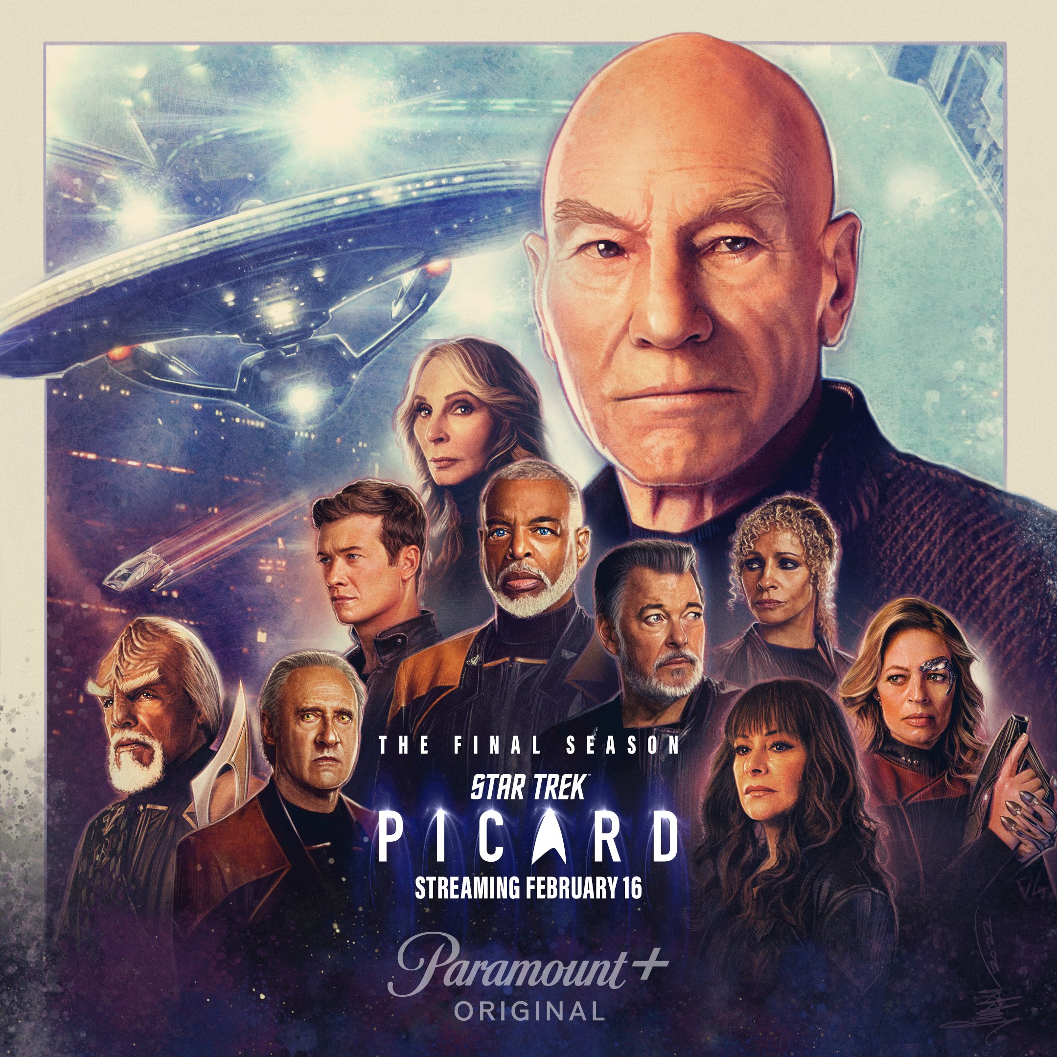 Nieuwe Star Trek Picard S3 poster op Amazon Prime Video
