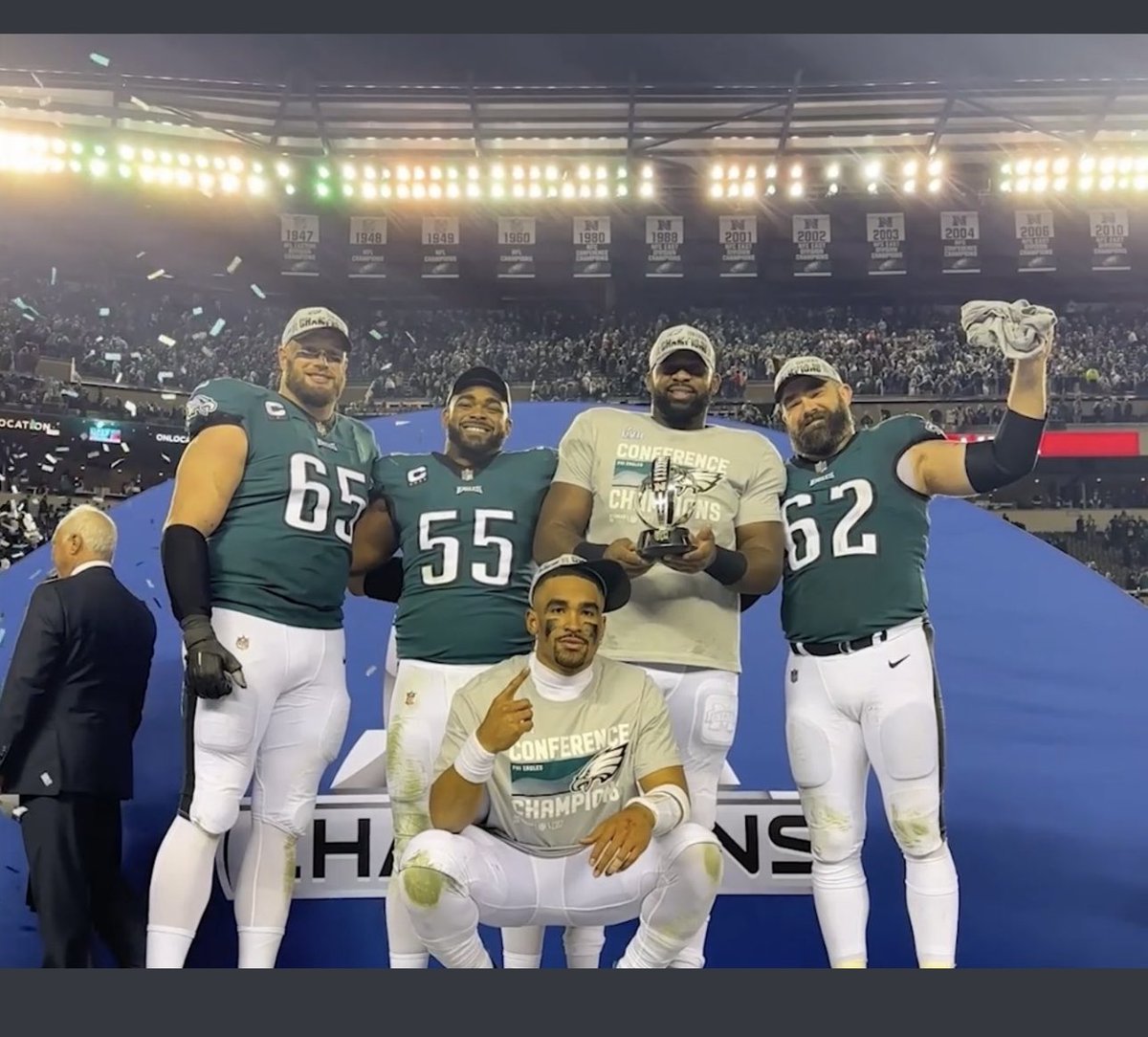#NFC Champion #Eagles on to #SuperBowl57. ⁦<a href="/SportsRadioWIP/">SPORTSRADIO 94WIP</a>⁩