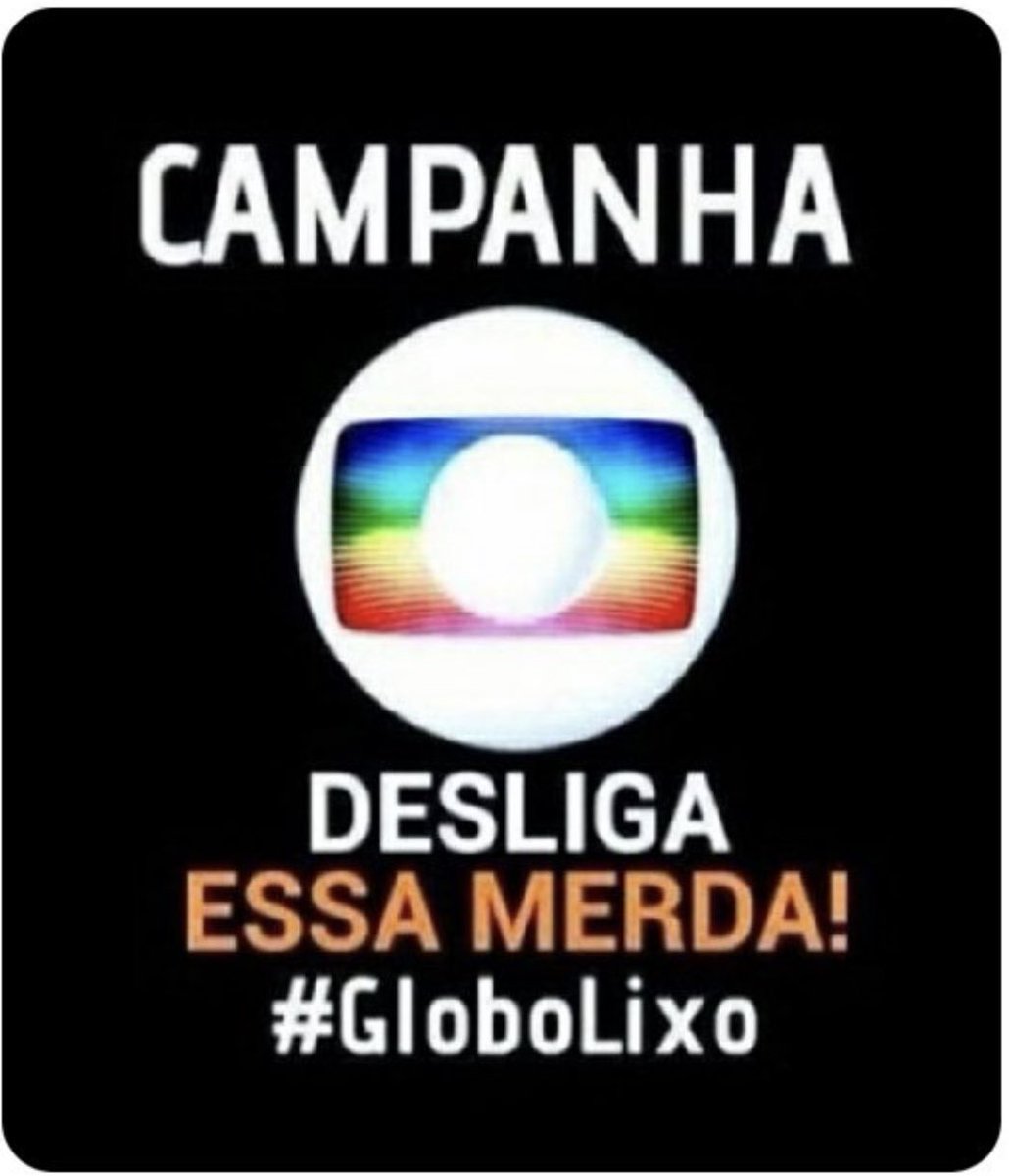 Passando só pra te lembrar:
DESLIGA ESSA MERDA!
#globolixo