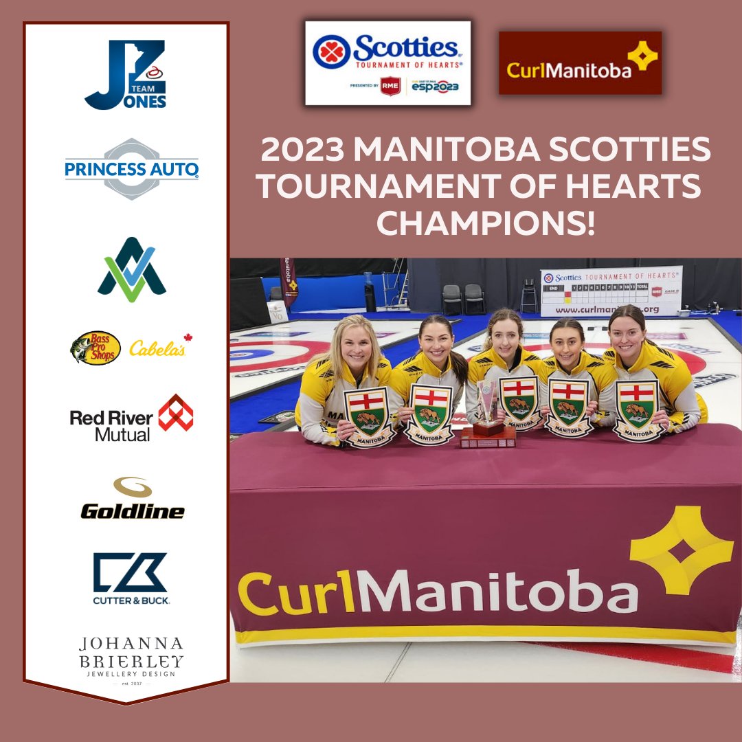 A perfect finish to a perfect week!
Congrats to Team Ackland on a great event.

Thank you East St. Paul, the organizing committee, all of the outstanding sponsors and Scotties.
Big thx to our sponsors &amp; fans. 
You were loud &amp; we loved it!

Next stop: #STOH2023 #Kamloops 🇨🇦🥌