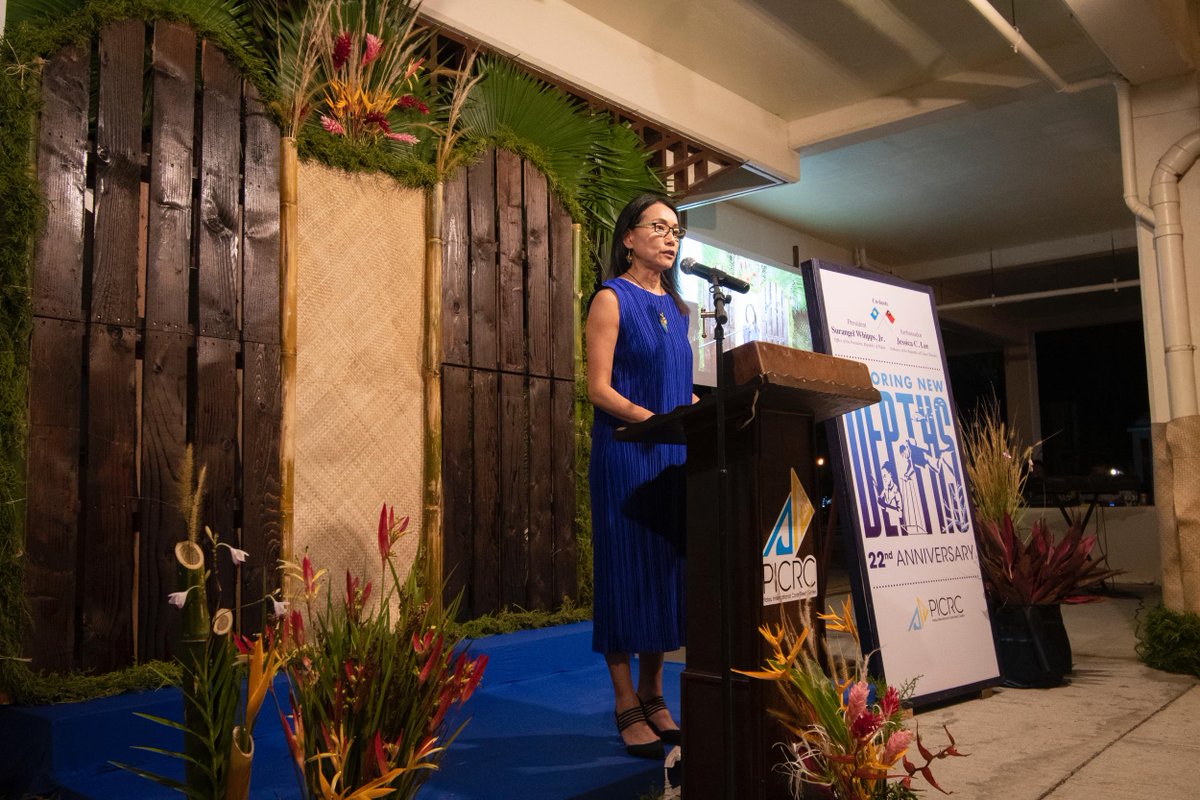 PICRCPalau's tweet photo. Last Thursday we celebrated our 22nd anniversary with an evening of excellent food, drinks, speeches, and entertainment. Thank you to the co-hosts @Surangeljr and @TW_Palau, our supporters, everyone who donated, and everyone who joined us!
#ExploringNewDepths https://t.co/vO8HWjWdRl
