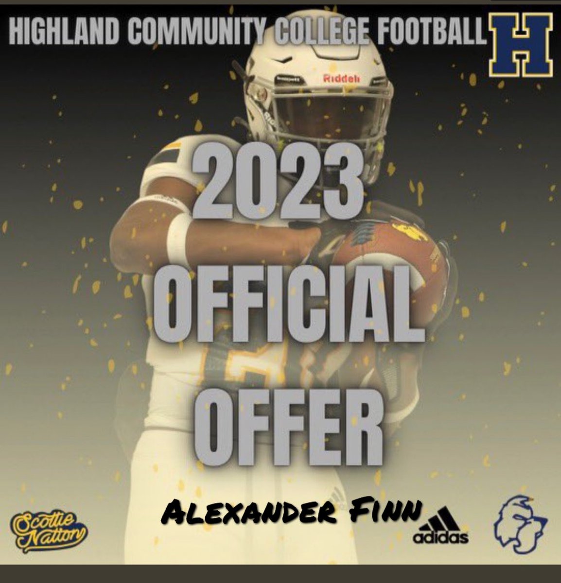 Blessed to receive an offer from @HCC_Football huge thanks to <a href="/Coach_Smush/">Sean Washington</a>