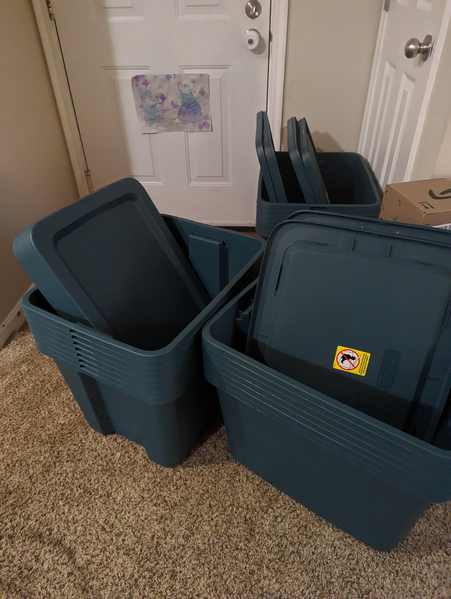 I ordered and paid for only 6 storage bins... They gave me 18. But I'm not complaining🤷