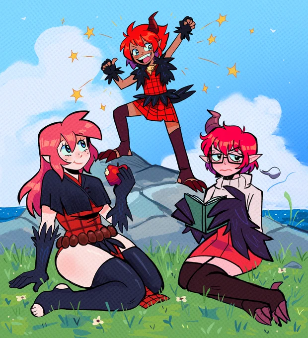 I loved to work on this commission for ! 