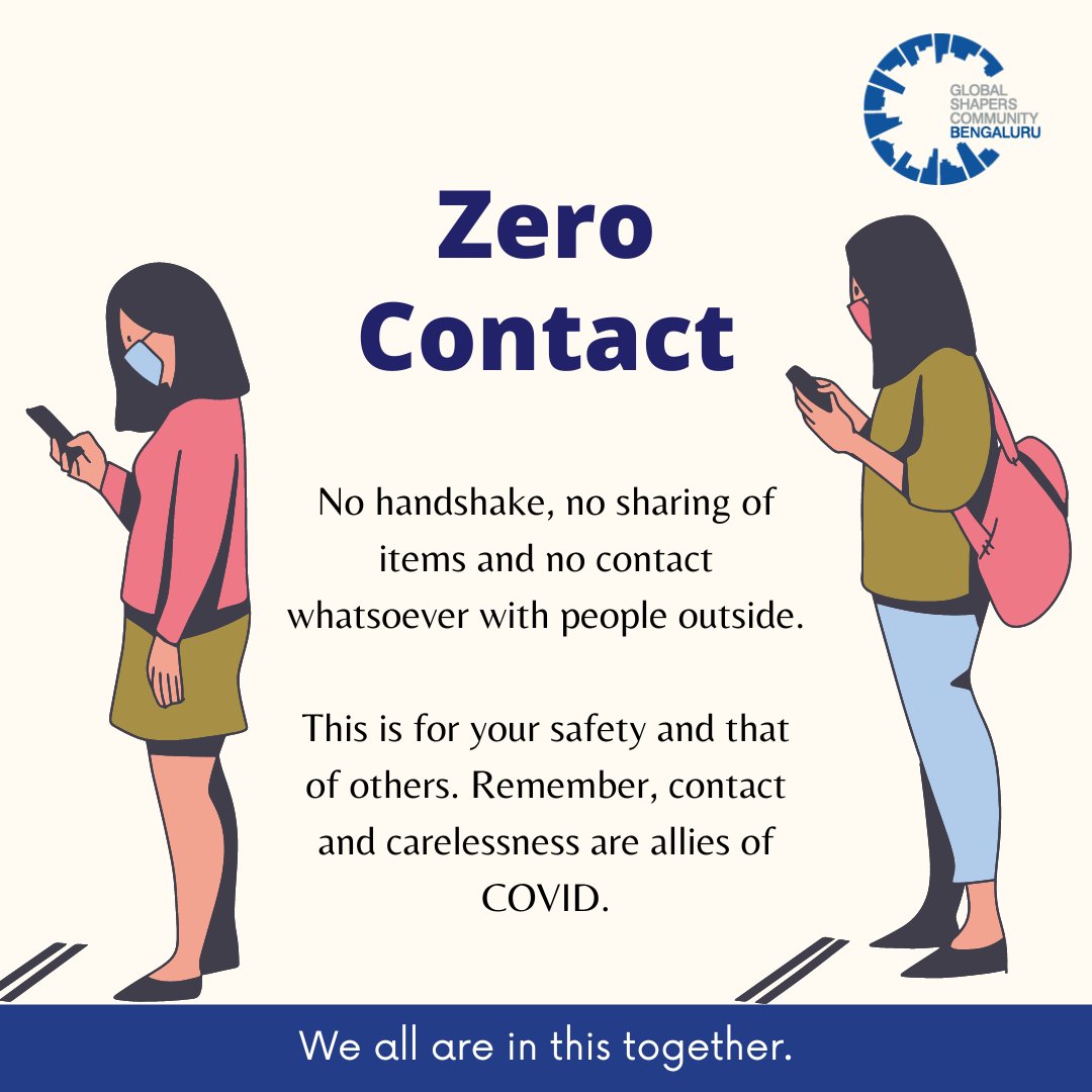 ZERO HANDSHAKE - No handshake, no sharing of items and no contact whatsoever with people outside. This is for your safety and that of others. Remember, contact and carelessness are allies of COVID. 

#COVID #bf7 #covidnews #pandemic #covid19 #covidvaccine
