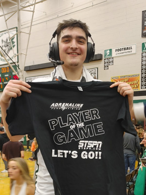 Adrenaline Fundraising 'Player of the Game' FRIDAY
#0 Caden Sproul Jackson Timberwolves Jan 27
<a href="/SteveJohnsonJHS/">Steve Johnson</a> <a href="/JHSWolfpack/">#WOLFPACKPOWER</a> <a href="/scottohsman/">Scott Ohsman</a>