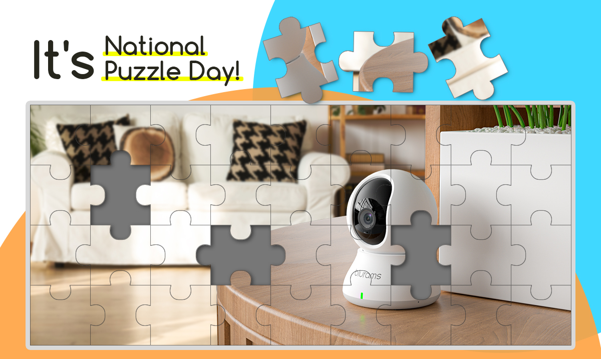 🧩The perfect day to do a little brain exercise! 😜
#NationalPuzzleDay🧩 
#PuzzleDay #Puzzle
#blurams