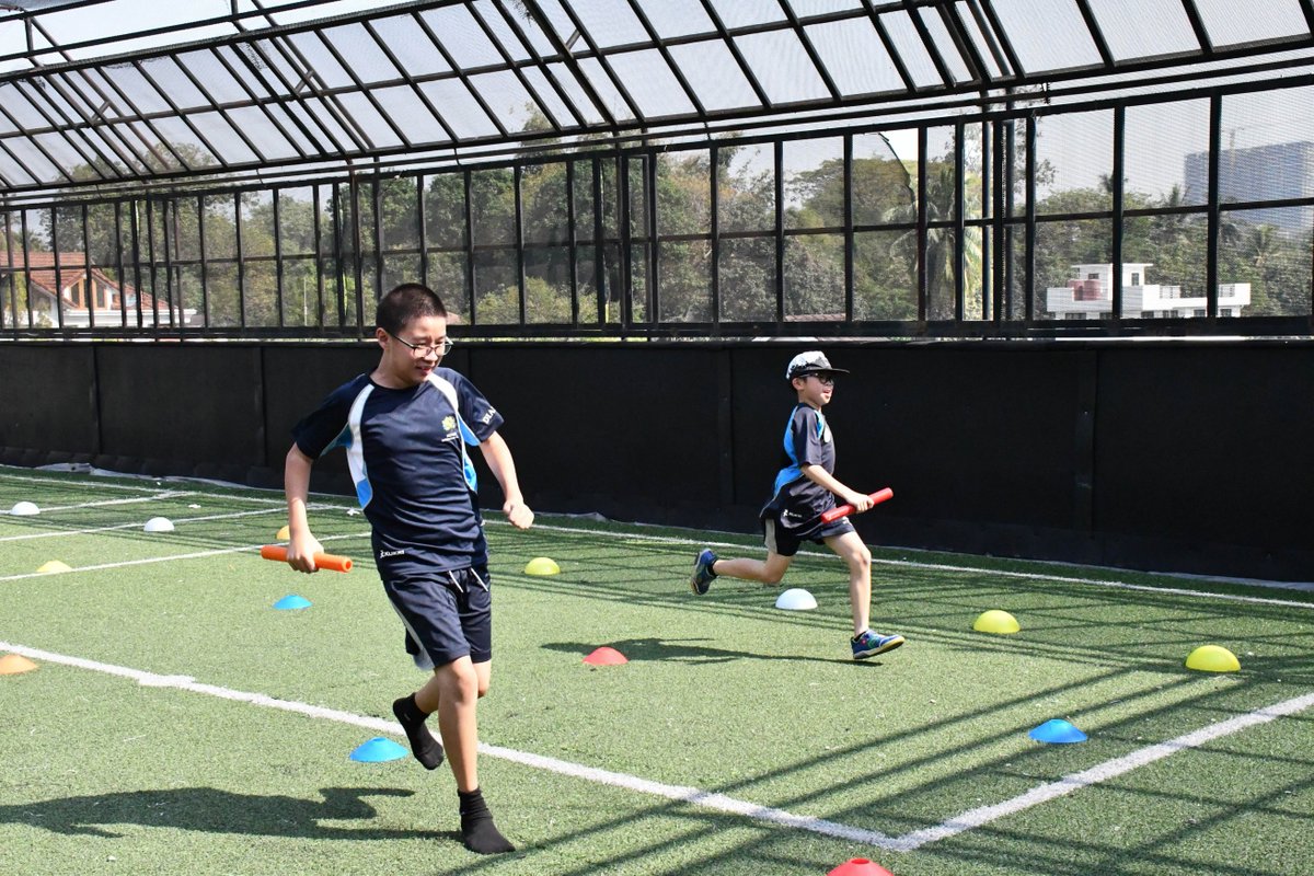 NISYangon's tweet photo. Part 2 of our Primary Sports Day took place on Wednesday last week, with our older students taking part in athletic events such as javelin, sprints, obstacle courses and more. Well done to all of our Network Students! 
#NetworkLearns #NetworkPrimary #PrimarySportsDay https://t.co/FpsVKbmcHY