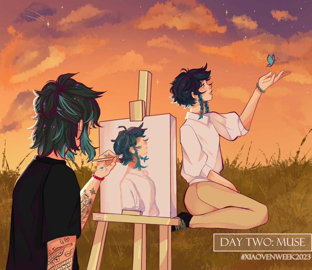 Sinnersly's tweet photo. 🤍| DAY TWO: Muse.

#Xiaovenweek2023 #xiaovenweek #xiaoven https://t.co/MppbpjtzPj
