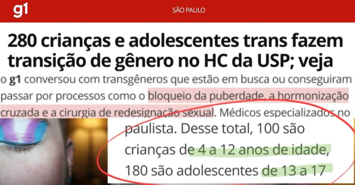 FredRC's tweet photo. Pra votar o jovem precisa ter 16 anos, pra trabalhar 14, sentar no banco da frente do carro 10.
Quem em sã consciência está permitindo MUDANÇA DE SEXO em crianças de 4 anos? 4 ANOS!
Isso passa de todos os limites civilizatórios. Decidir isso com 4 anos? https://t.co/eq305vjSq6