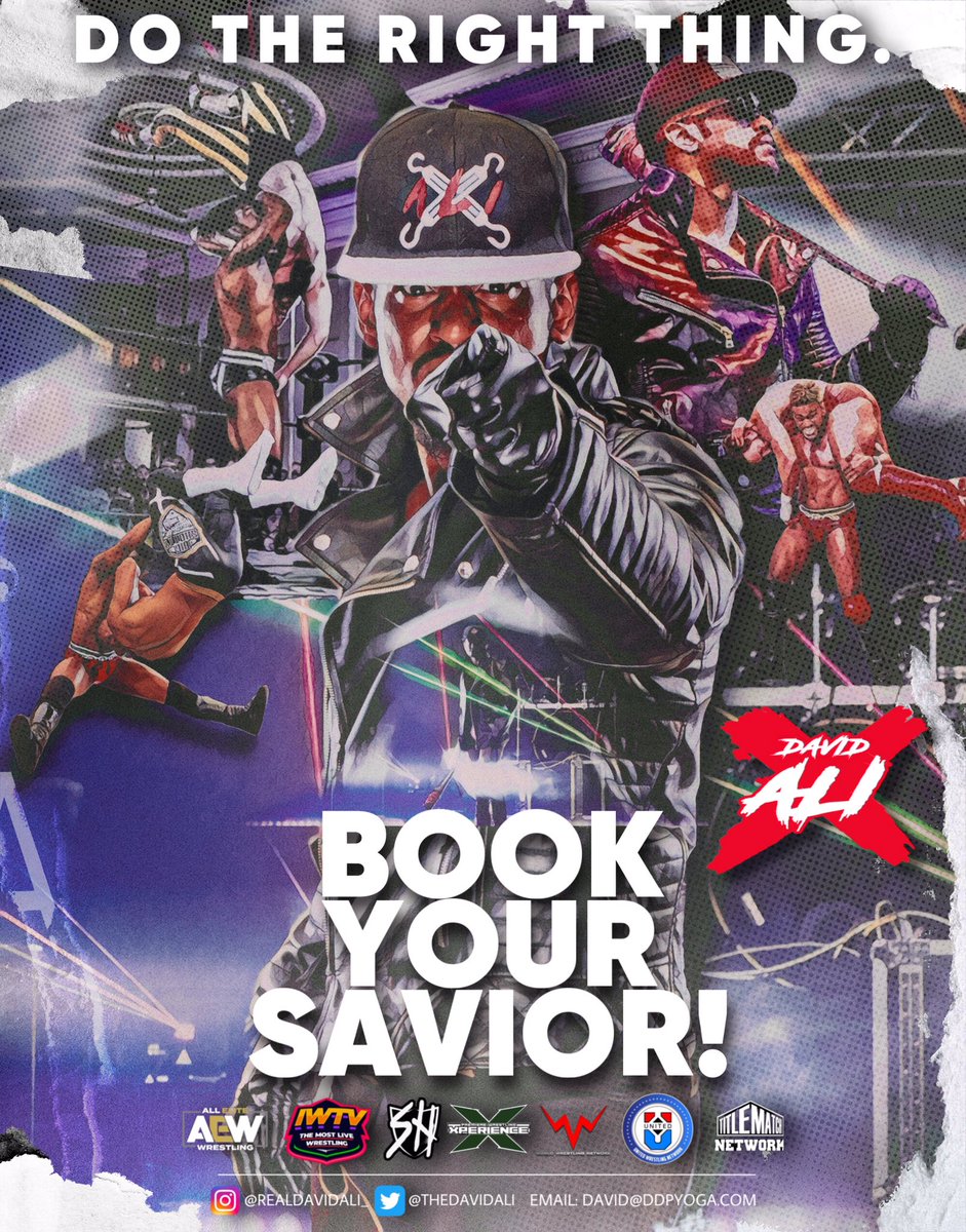 DavidAliWRSTLNG's tweet image. Do the right thing for #Wrestlecon this year Nerds! BOOK No. 280 on the #PWI2022 #YourSAVIOR
#wrestling #prowrestling #IndyWrestling #professionalWrestling #sportsentertainment #illinois #midwest