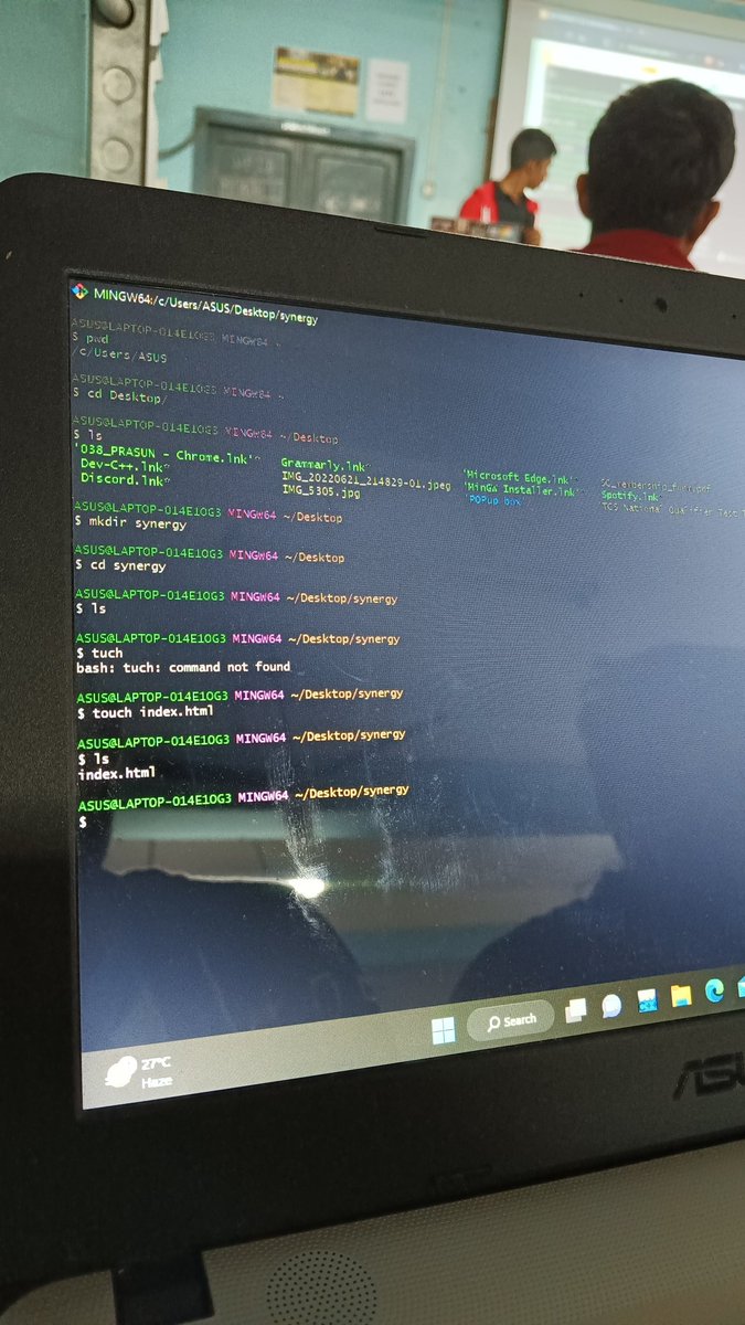 PrasunKrMondal1's tweet photo. $ mkdir Synergy
$ mkdir  Synergy
Let's goooo.......
@OpenCodeyard @hack4bengal #ocy #hack4bengal #h4b #h4bs2 #h4bs2 #Synergy #opencodeyard https://t.co/aivTu4XXbu