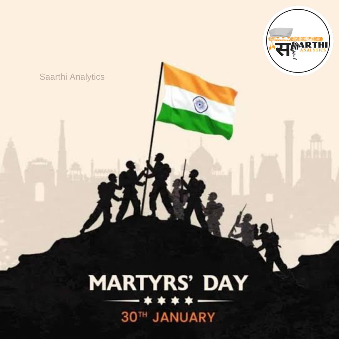 saarthi_india's tweet photo. #MartyrsDay #ShaheedDiwas 
The sacrifice will never be forgotten. 🙏 https://t.co/uRF2UUAoKx