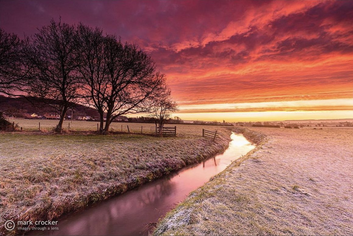 The sun comes up on another week in #Somerset, and #PictureoftheWeek is this stunning #sunrise in Tickenham, captured by Mark Crocker. What a beautiful shot 😍. Have a good one #MondayMotivation