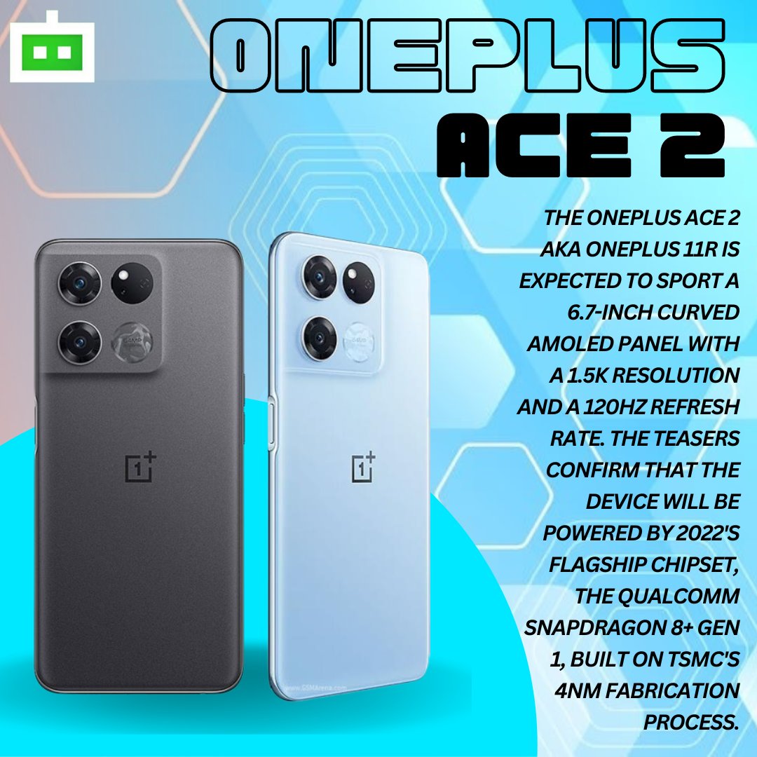 gizbot's tweet photo. OnePlus has confirmed the launch date of its OnePlus Ace 2 aka OnePlus 11R smartphone in its home market, China. The brand will take the wraps off its new flagship smartphone in the country on February 7, 2023.
#OnePlusAce2 #OnePlus #oneplusacepro #oneplusace2 https://t.co/LBMcnKBA7I