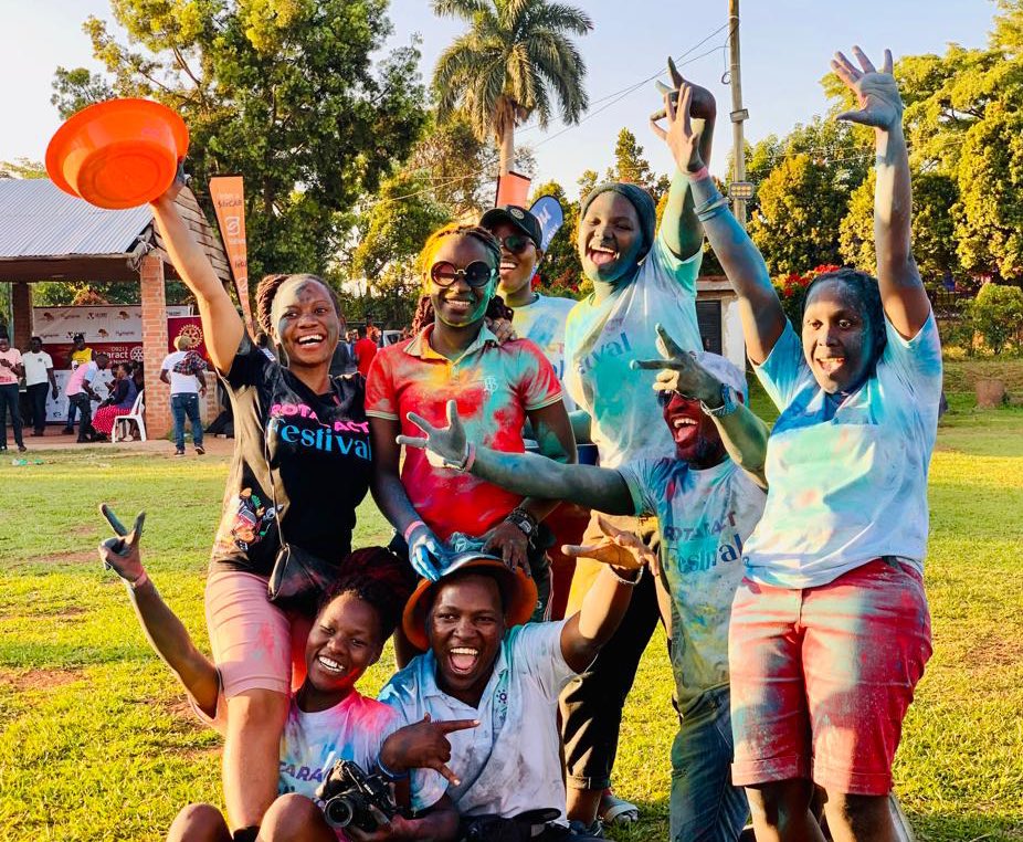 RotaractHoima's tweet photo. About last weekend; we came in hard for the  Rotaract Festival! Our team led by our Amazing President @NakiguddeCc brought the vibes and energy from the Oil City!

#Rotfest23 https://t.co/gOIKdr9XPv
