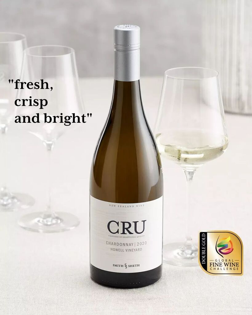 We are pretty darn chuffed to have won a Double Gold at the Global Fine Wine Challenge for our 2020 CRU Howell Vineyard Chardonnay recently.
 
Described as “fresh, crisp and bright, excellent intensity, beautifully integrated oak and attractive creamy te… instagr.am/p/CoB5PXSLBFM/