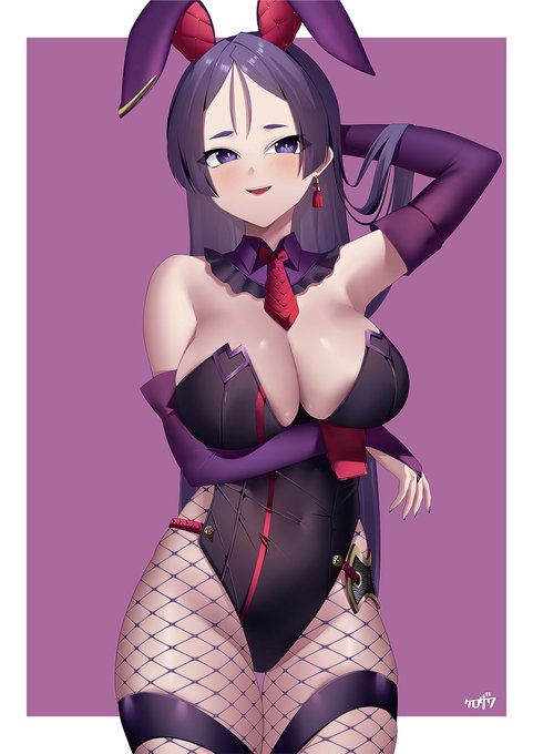 バニー頼光ママ💜💜💜
#FGO 