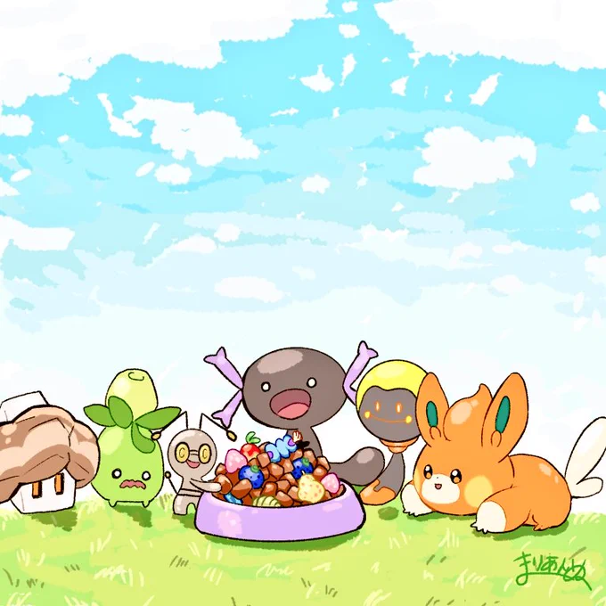ポケモンsvコジオとミニーブとコレクレーとウパーとズピカとパモ 