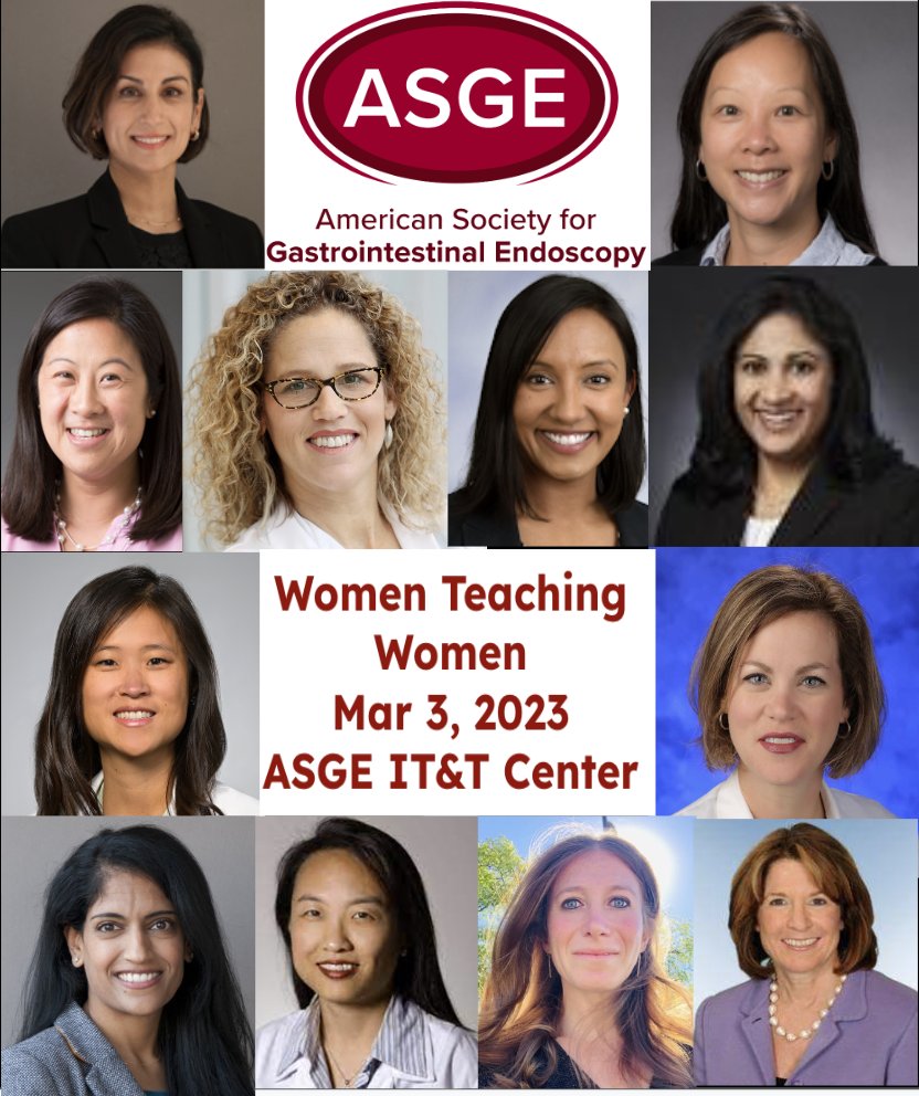 The vast majority of endoscopists are men. #WomenInGI: you are 🚫 the average endoscopist and this course was designed for 🫵. #WomenTeachingWomen @jklaw99 @KristleLynchMD @NaziaHasanMD @AshleyFaulx @AudreyGIdoc @allie_schulman @ASGEendoscopy JOIN US! 👉bit.ly/3Wi7MGB