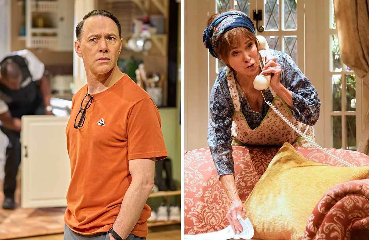 TheStage's tweet photo. Laugh? I nearly cried: from The Unfriend to Noises Off, nothing exposes how subjective critical responses are than theatrical comedies, says @lyngardner https://t.co/R8GnWe20rm https://t.co/fNpjN5dWoA