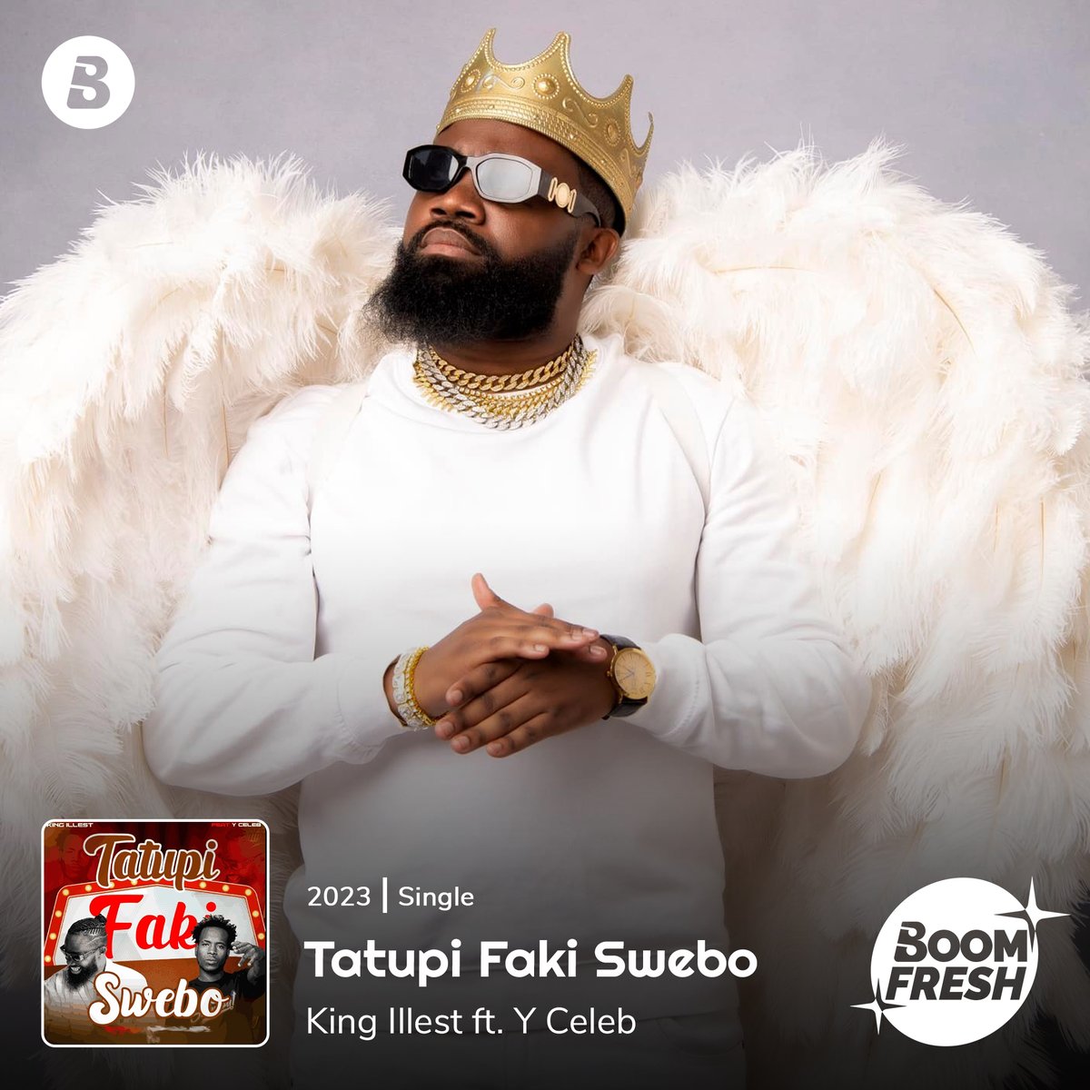 "Tatupi Faki Swebo" by <a href="/1king_illest/">🌎MWAMI WAKU CUUNDU🌍</a> feat. Y Celeb SINGLE OUT NOW! It's a banger! 🔥

boomplay.com/songs/115458264

#BoomplayMusicZM #ZambiaKuChalo