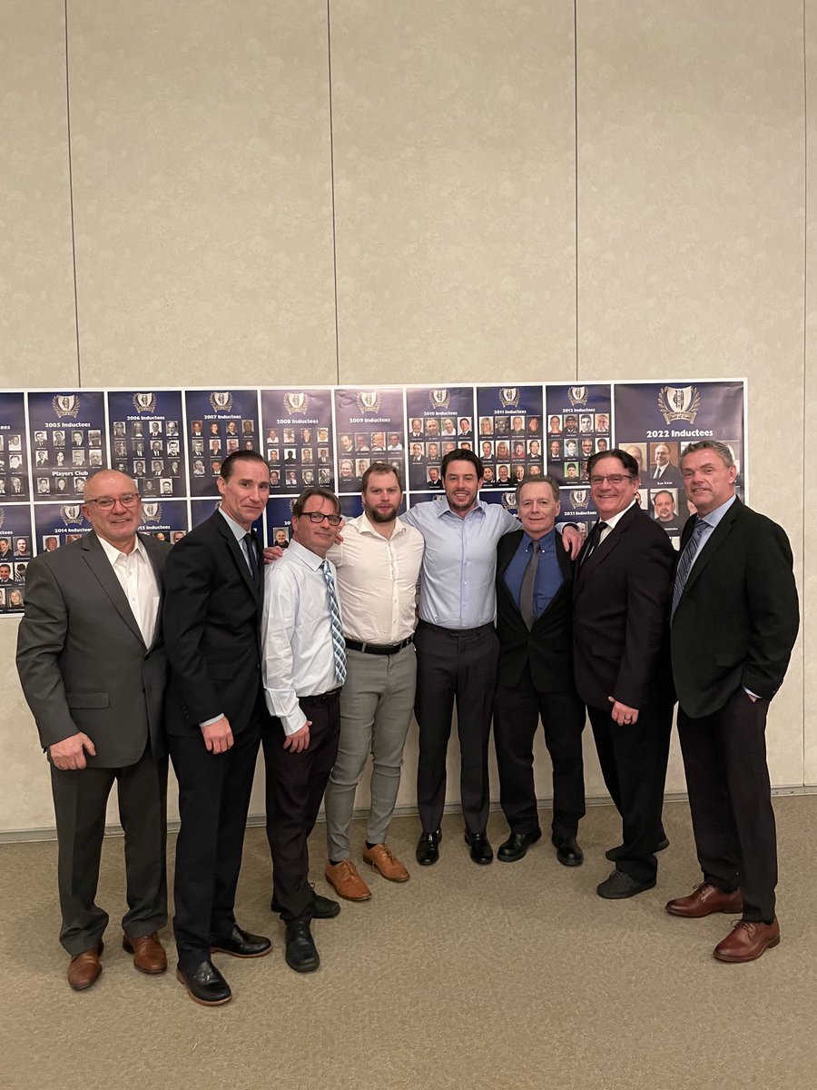 ⁦<a href="/AHAI_1/">AHAI</a>⁩ Illinois Hall of fame night ! Wally Naumenko inductee #thebest