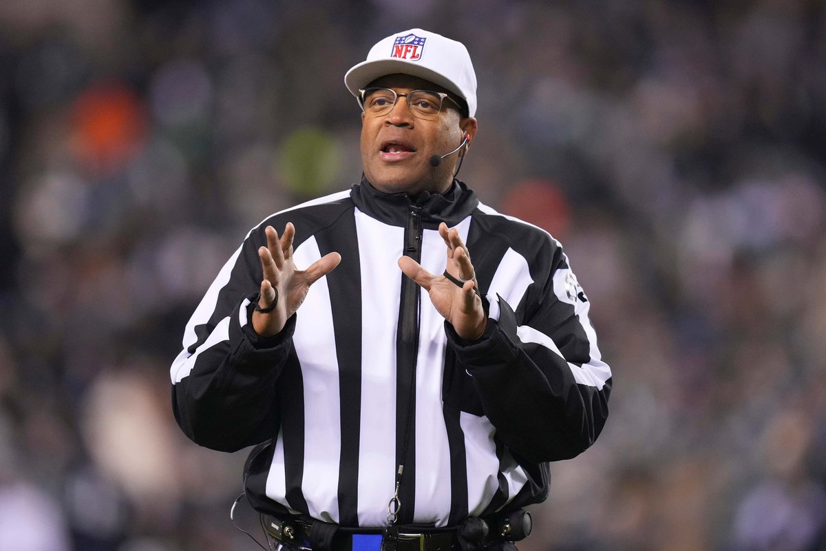 Congratulations to Ron Torbert on becoming the 1st referee to ever win AFC Championship Game MVP