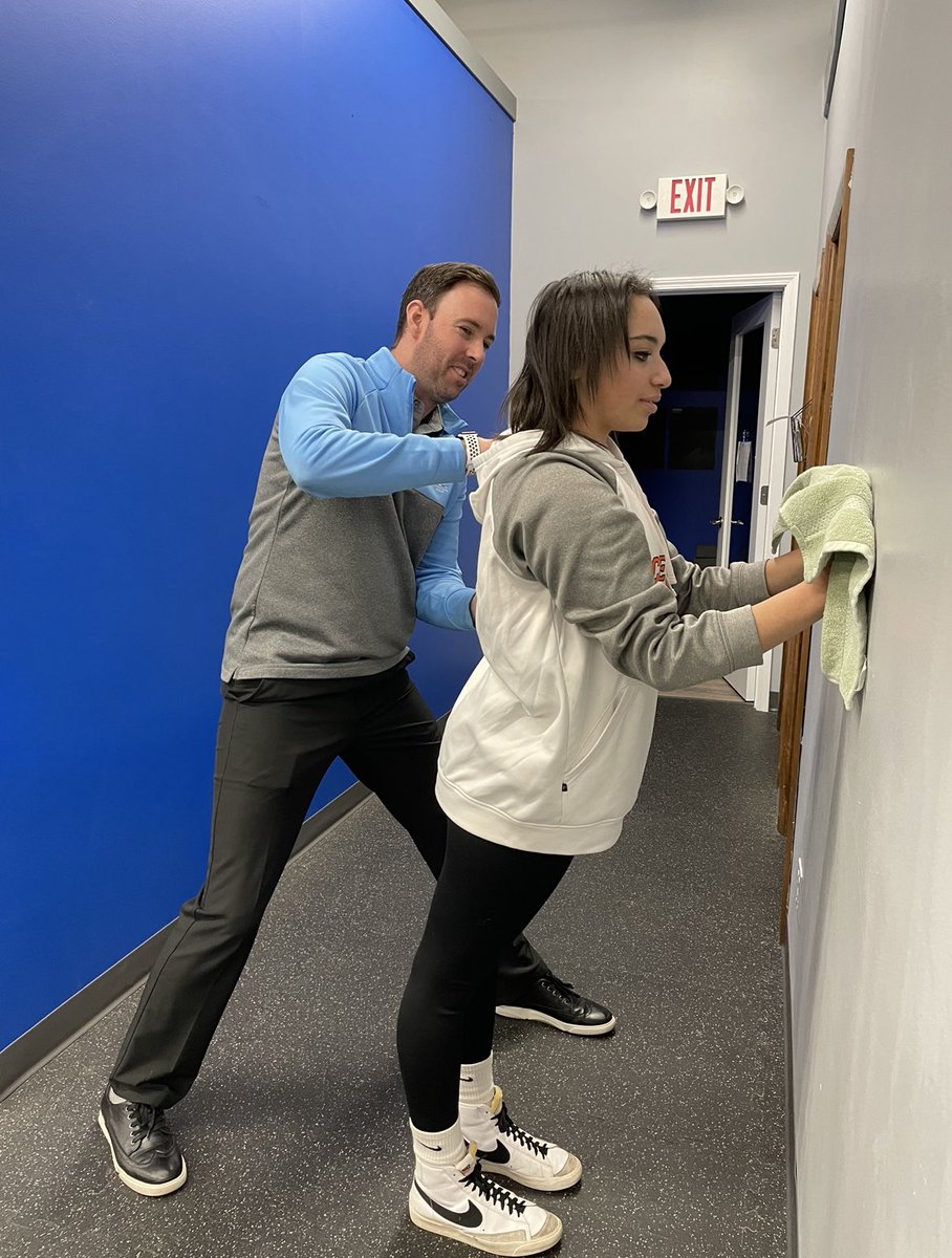 Finally get to start working again!! I started physical therapy for my shoulder and am taking small steps to get back on that field as quick as possible. @ChiBombers_16u