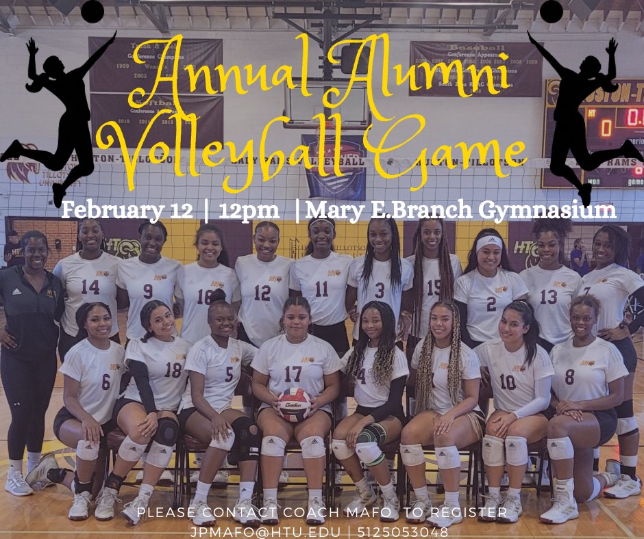 HTvbRams's tweet photo. Alumni Game on Homecoming Sunday coming up
Contact coach if you want to attend
Go Lady Rams!! https://t.co/yZoAmQwSIy