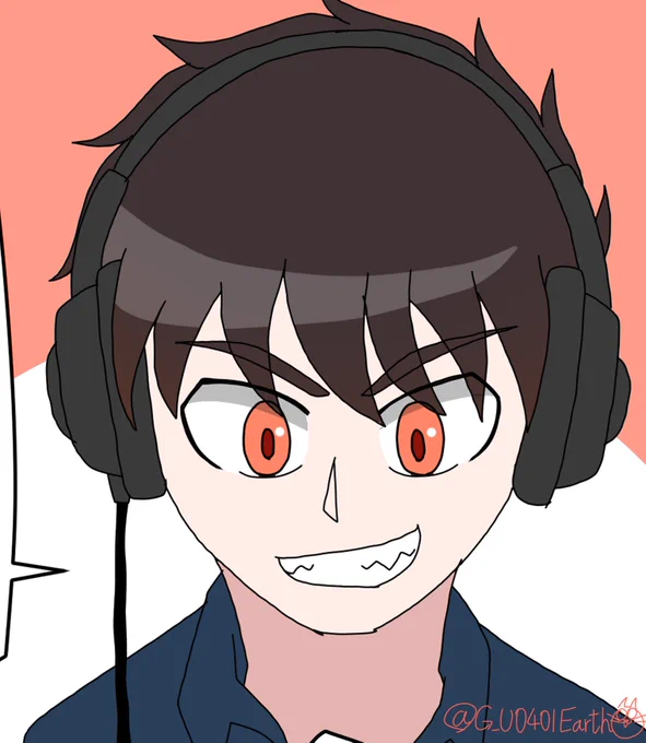 #リプきた番号の表情を描く 大呉くん 
