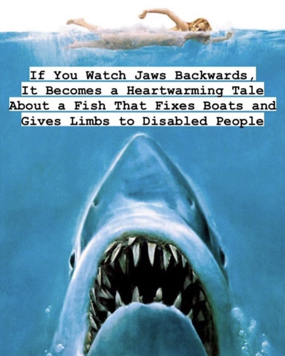 Food For Thought.  👀

#Jaws