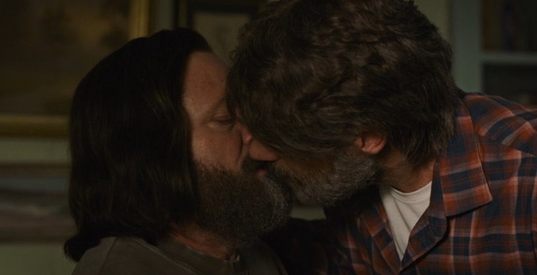 hsfallie's tweet image. les guste o no, no pueden cambiar o quitar la historia de Bill y Frank porque es canon en el juego que es abiertamente gay, dejen la homofobia por favor y crezcan 
#TheLastOfUs