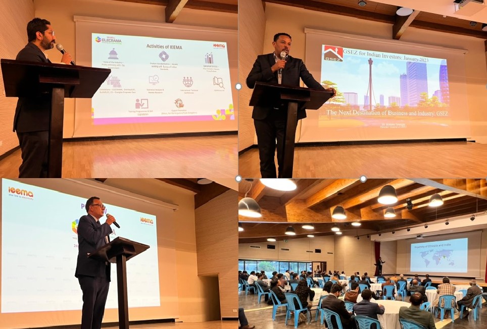 Glimpses of Roadshow for 15th Edition of ELECRAMA held in Ethiopia at Embassy of India, Addis Ababa. The flagship event is scheduled from 18th-22nd Feb, 2023 at the IEML, Greater Noida 
@IndiaInEthiopia @Sidbhutoria @RRohitpathak76 @hamza_arsiwala @Sunilsinghvi25 @JKAgarwalGenus
