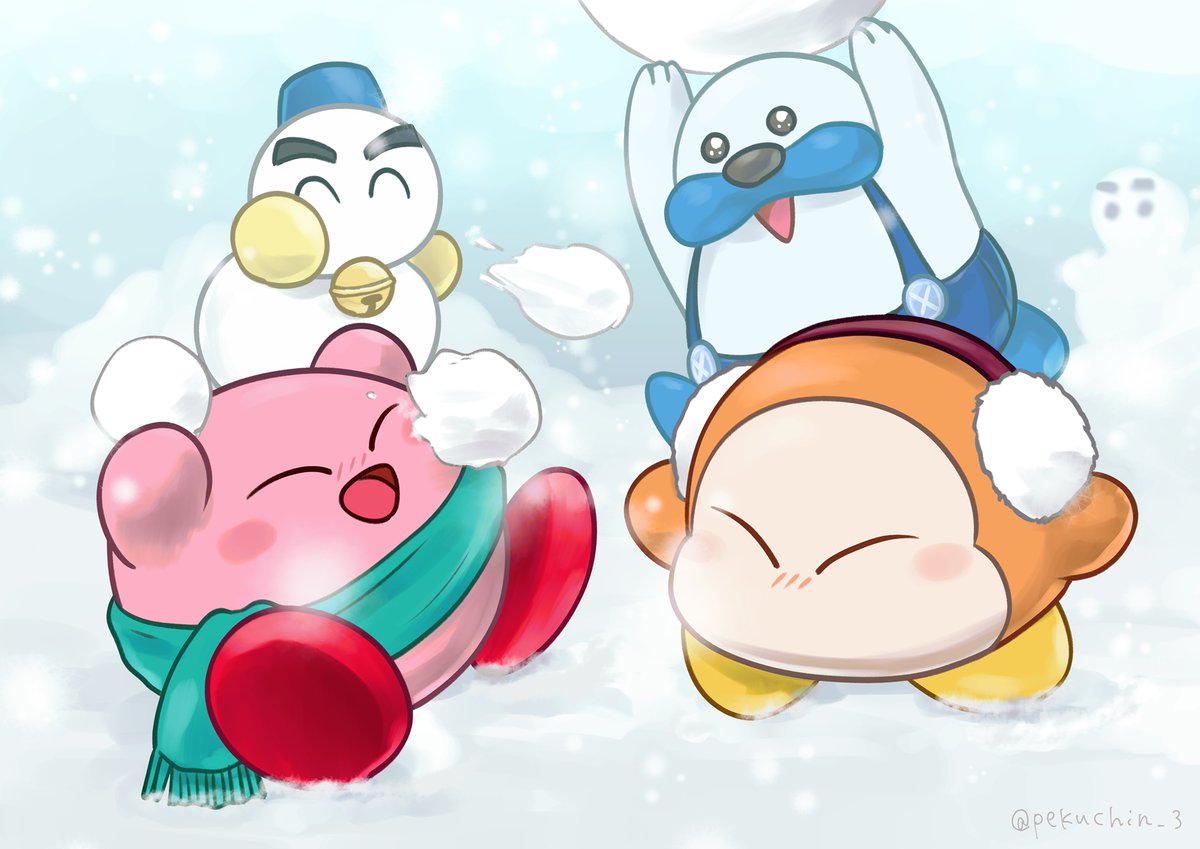 ワドルディ🍅 (Waddle Dee) #カービィ #ワドルディ #カービィイラスト