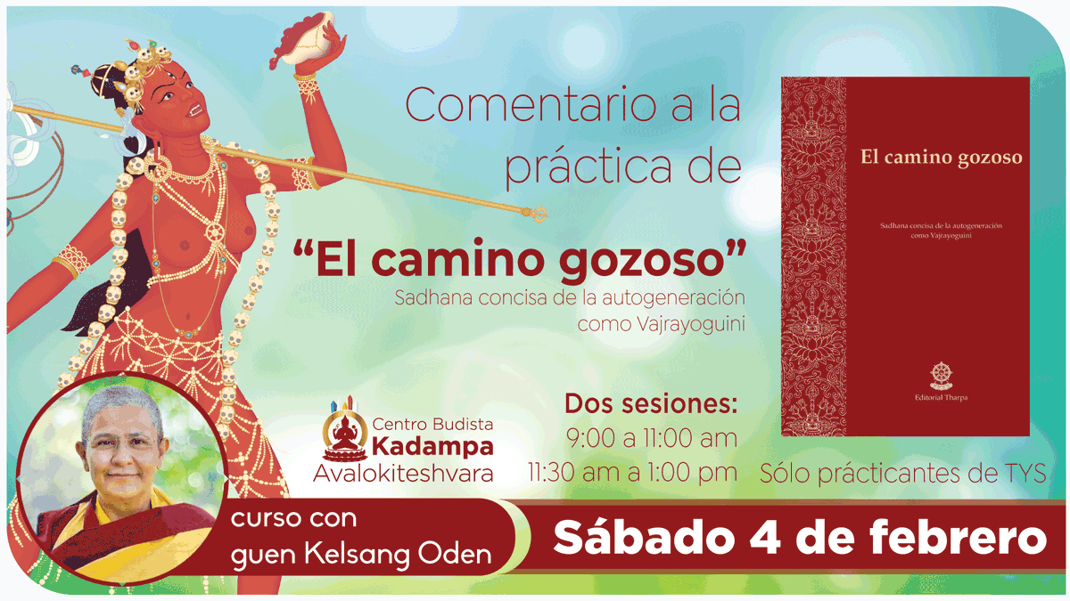 MeditarSatelite's tweet photo. Comentario a la práctica de
El camino gozoso, con guen Oden

Sábado 4 de febrero - dos sesiones
9 a 11 am
11:30 am a 1 pm

Solo para practicantes del TYS de la NTK

Costo: 200 pesos

Info:
info@meditarensatelite.org
https://t.co/uj1cbka2WN https://t.co/FTJBMeVFH7