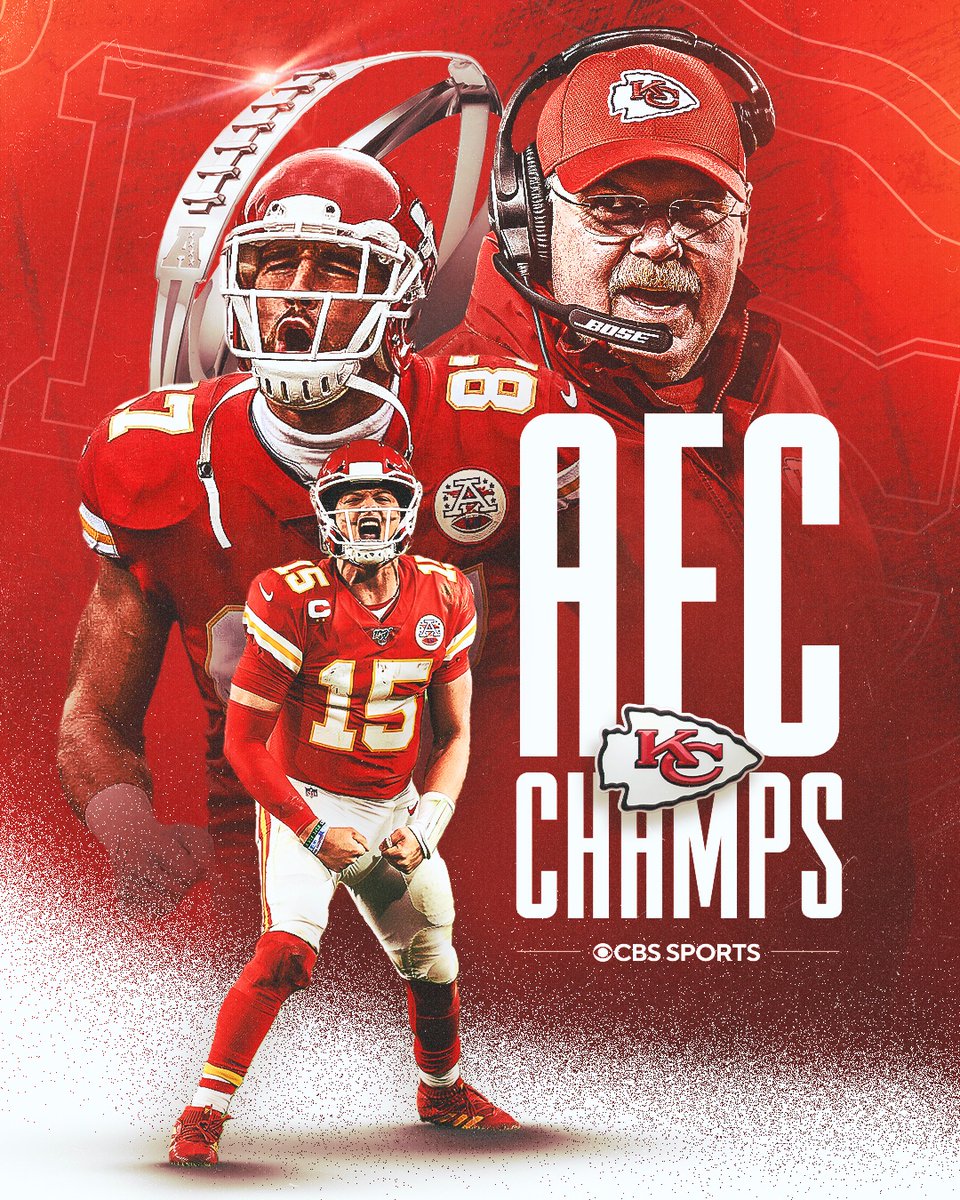 NFLonCBS's tweet photo. The @Chiefs are going to the Super Bowl https://t.co/HASux2cnD9