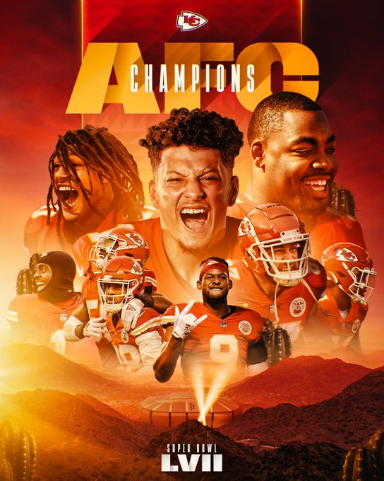 LOS KANSAS CITY CHIEFS SON CAMPEONES DE LA AFC!