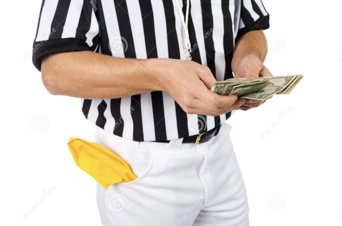 The refs leaving KC right now: