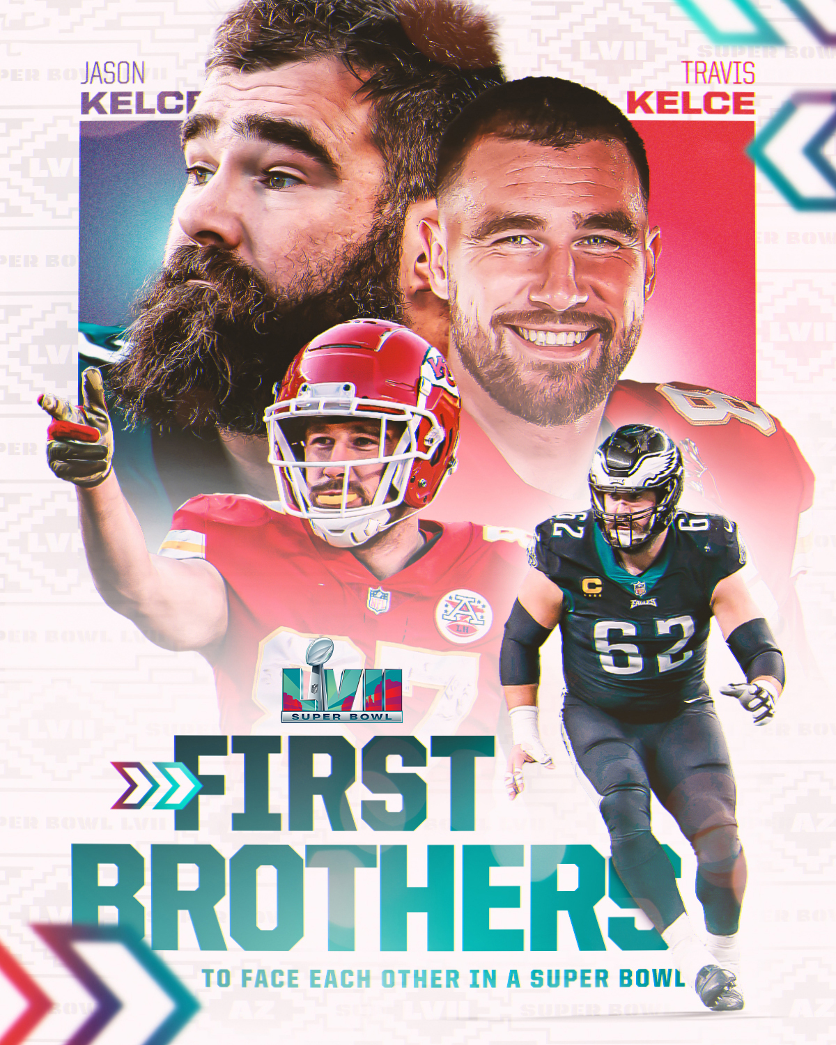 NFL on Twitter "🗣 NEW NEWS! We’ve got a Kelce Bowl. SBLVII https//t