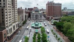 alianiello's tweet photo. @humantransit Kennedy Plaza, Providence RI https://t.co/3KeeTmZ7su