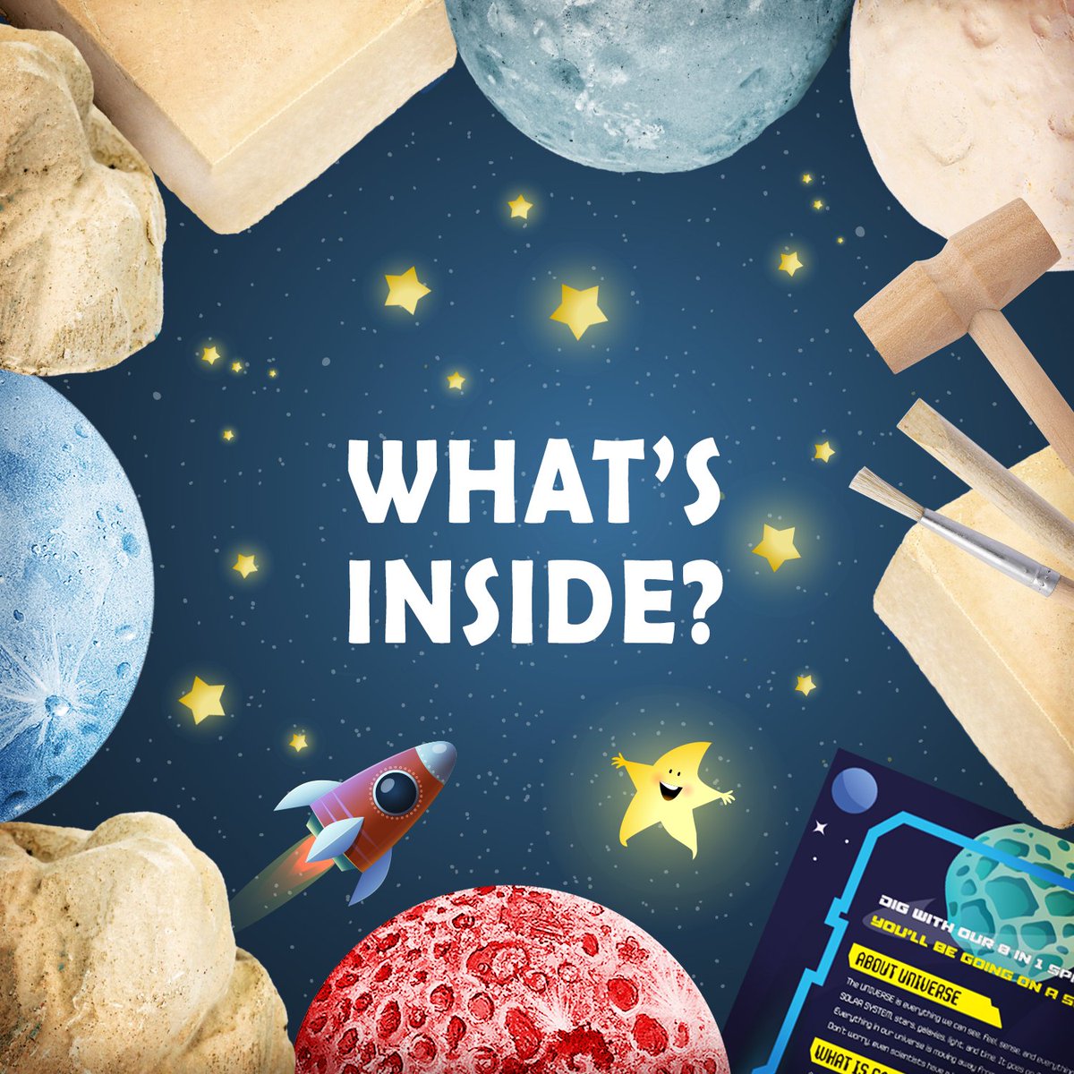 Be a Mad Explorer!! Start a journey of excavating our solar system and moon! 

#STEM  #STEMeducation #stemtoys #solarsytem #solarsystemtoys #toys