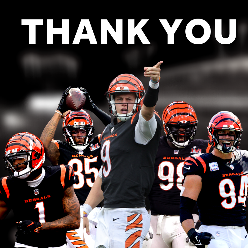 WLWT's tweet photo. Thank you, Bengals. What a season. https://t.co/kZXbcir8fS
