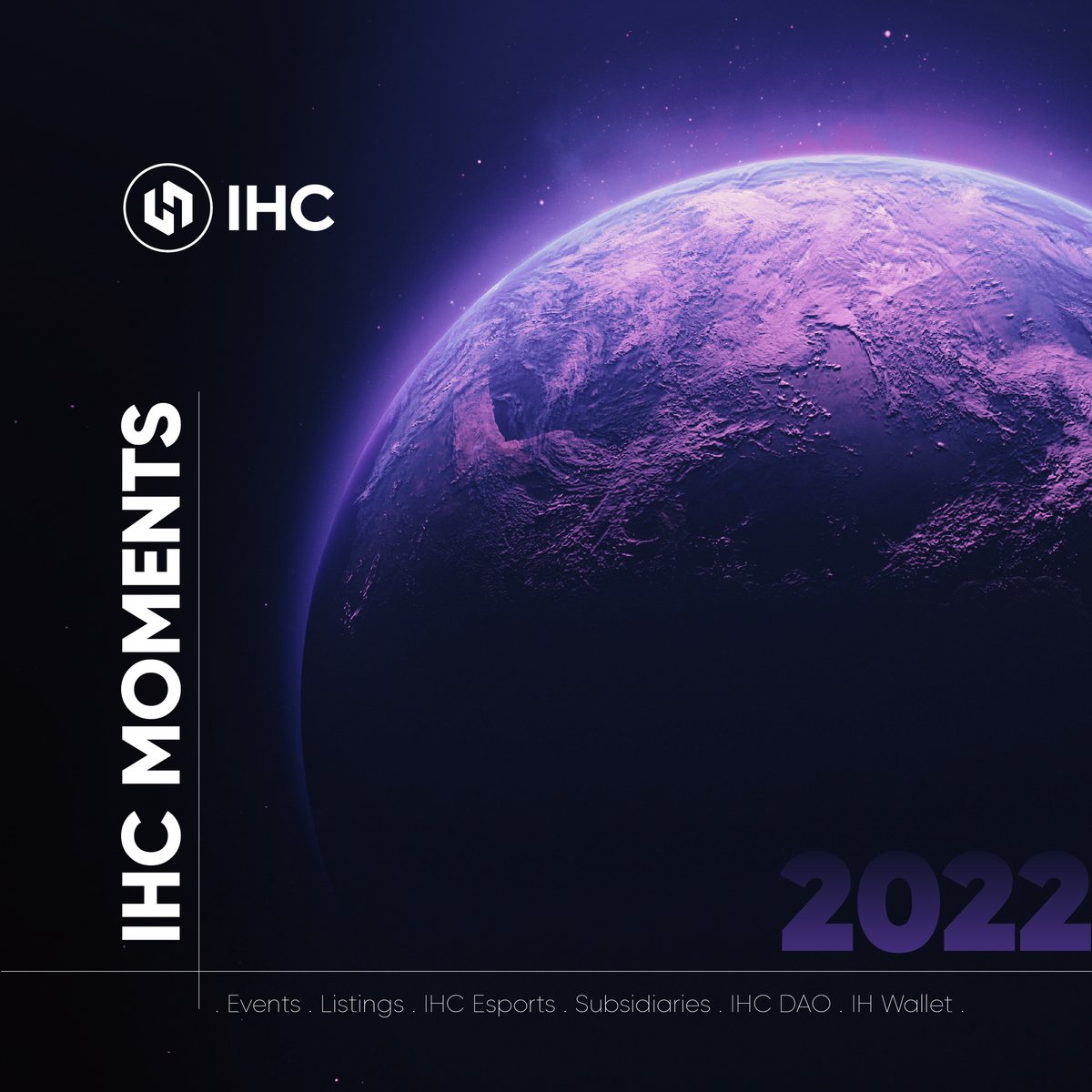 IHCoinofficial's tweet photo. Here's a quick overview of the IHC in 2022 ✨

 #IHC #InflationHedgingCoin #IHWallet #SmalltoBig #IHCEsports #ihcdao https://t.co/k2SZqG2Uto