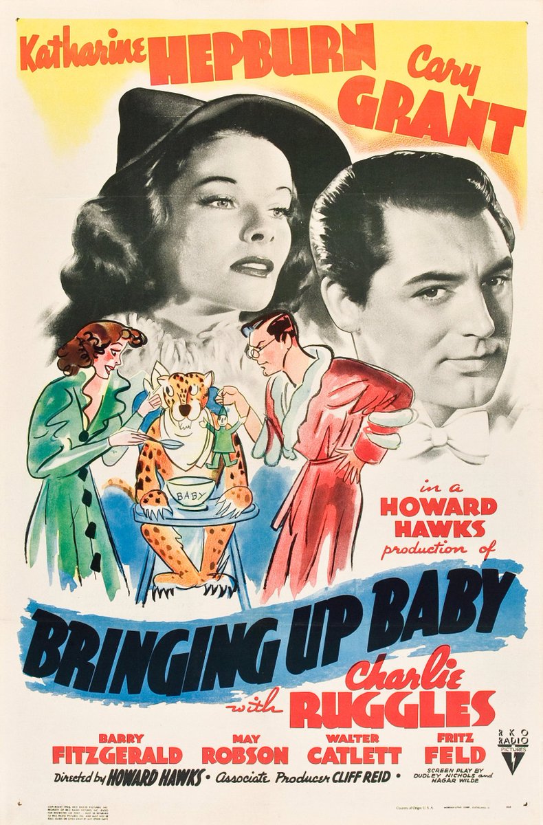 johnsoncinepro's tweet photo. #watchablemovie #BringingUpBaby   #1938 https://t.co/g5FEXJ4ct4