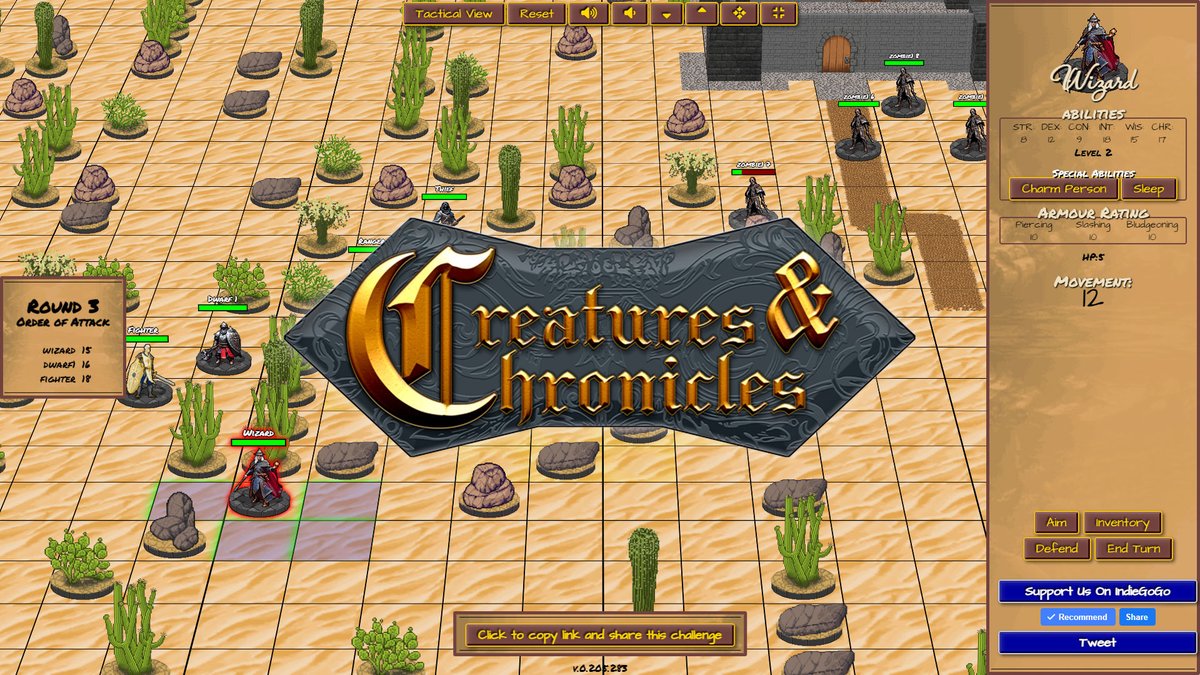 New Public Alpha Build Released! 0.205.283
Crowdfunding+info @ igg.me/at/c-c
#banish #clerics #wizards #OSRIC #rpg #rpgs #indiedev #indiegame #indiegamedeveloper #DnD #OpenRPG #Pathfinder2e #pixelartist #nostalgia #FreeGame #adventure #retroclone #OSR #OpenDnD