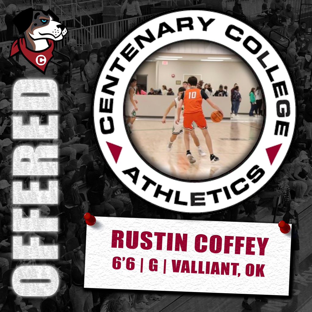 rustincoffey10's tweet image. After a great visit and talk with @GentsCoachD and @Dom_Percia I am blessed to announce I have received an offer from Centenary College! @GentsBasketball @TeamOklahomaBB @OkieBall_1 @v_dawg @prep_super @NXTPROHoopsOK
