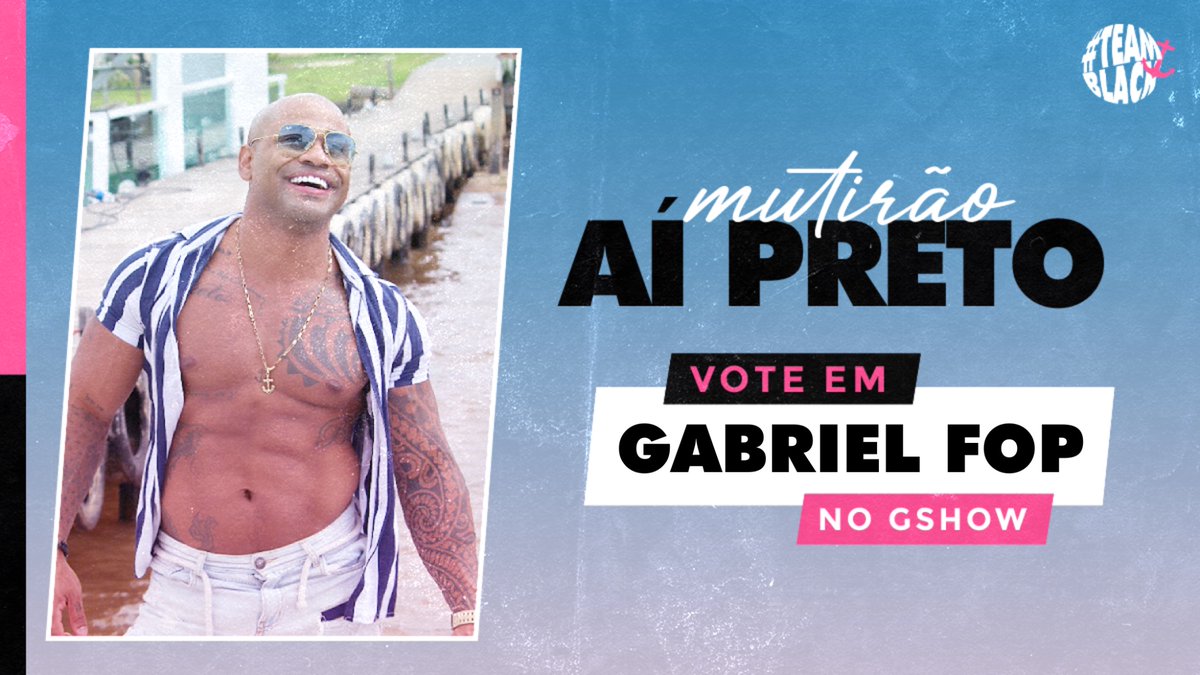 🚨⚓️ MUTIRÃO DO AI PRETO INICIADO 🚨⚓️

📲 A cada 20 votos, comente um EMOJI

🎯 Meta: 1.000 VOTOS POR PESSOA!

⏰ ENCERRA 02H

🚨 O voto é para SAIR, votem no Gabriel

✅ Bateu a meta? DOBREM A META! 

💻 Link: gshow.globo.com/realities/bbb/…

#ForaGabriel